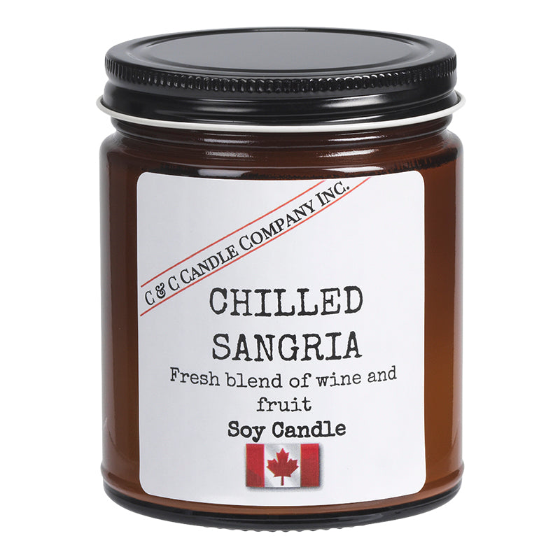 C&C Soy Jar Candle - Chilled Sangria - 9oz