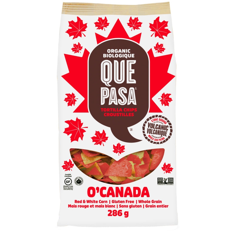 Que Pasa Organic Tortilla Chips - O'Canada - 286g