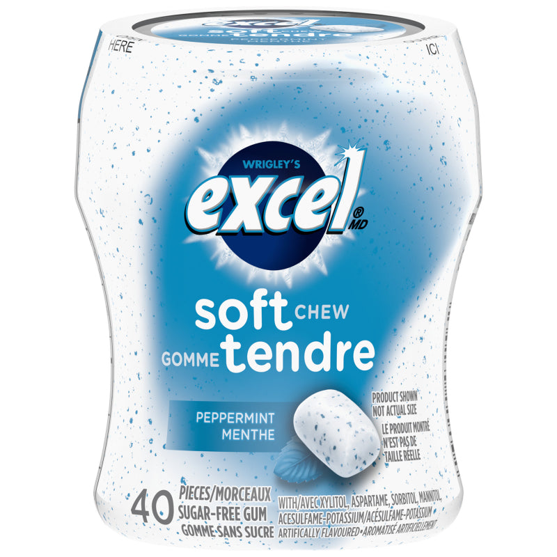 Excel Gum - Soft Peppermint - 40's