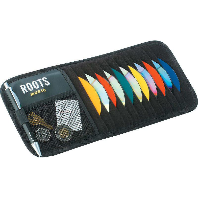 Roots Car Visor CD Holder - Black - A4