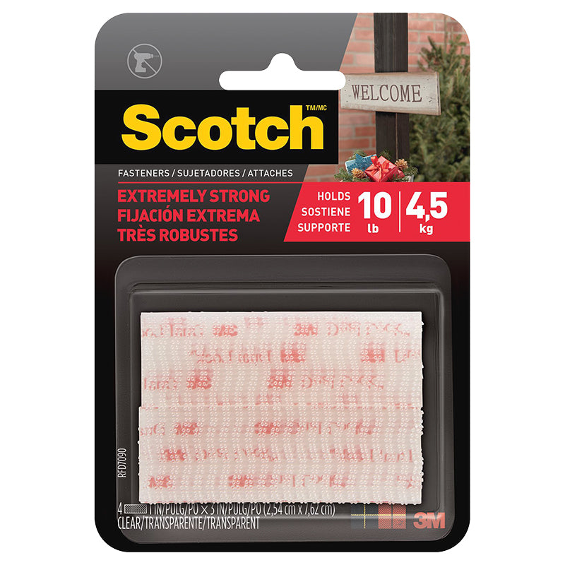 Scotch Extremely Strong Fasteners - 4's