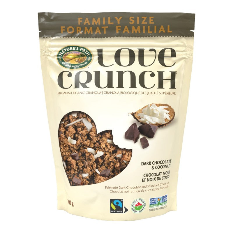 Nature's Path Love Crunch - Dark Chocolate and Coconut - 700g