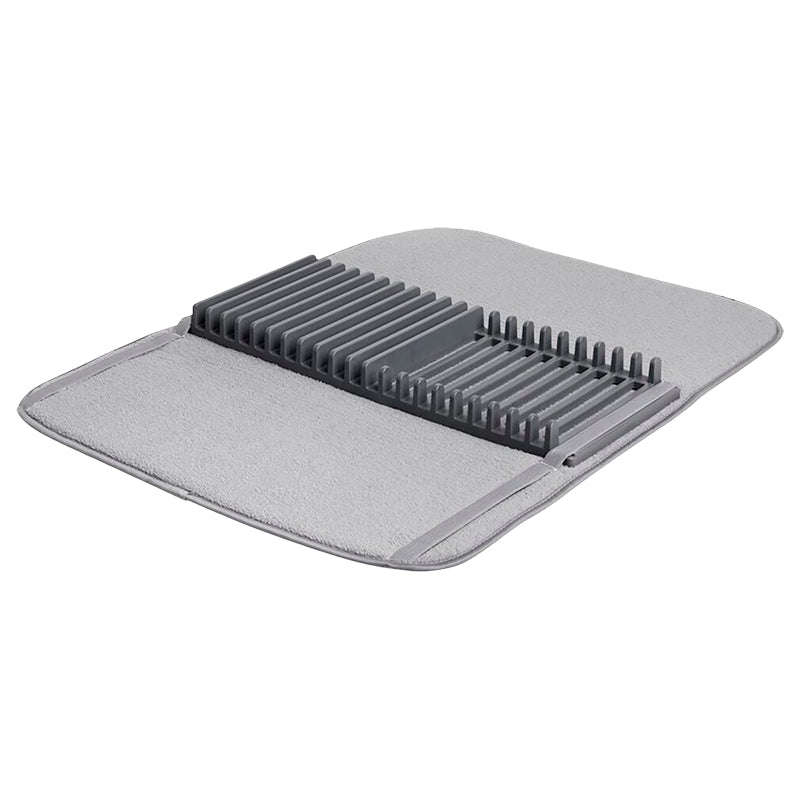 Umbra UDRY Dish Drying Rack/Mat - Charcoal