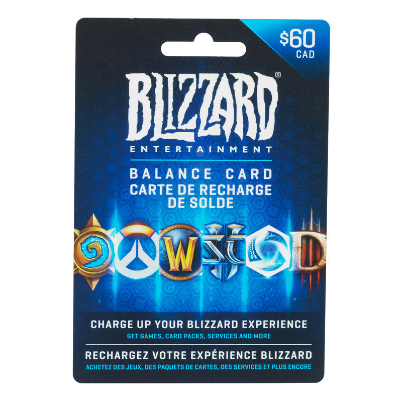 Blizzard Gift Card - $60