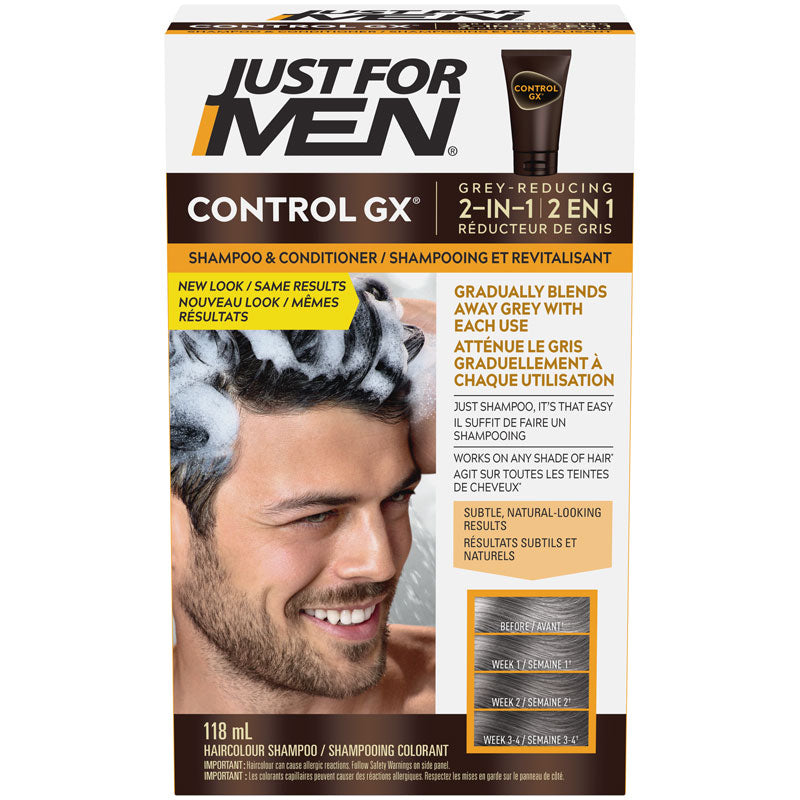 Just for Men Control GX Color Shampoo and Conditioner - 118ml