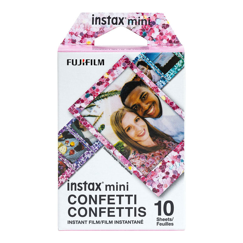 Fujifilm Instax Mini Film - Confetti - 10 Exposures
