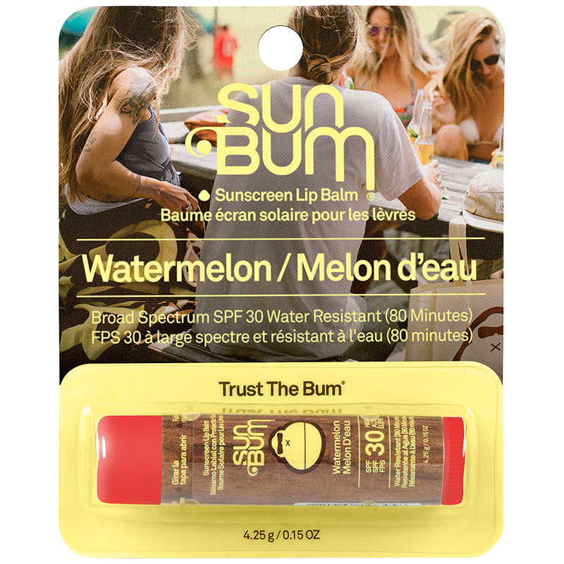 Sun Bum Sunscreen Lip Balm SPF 30 - Watermelon - 4.25g
