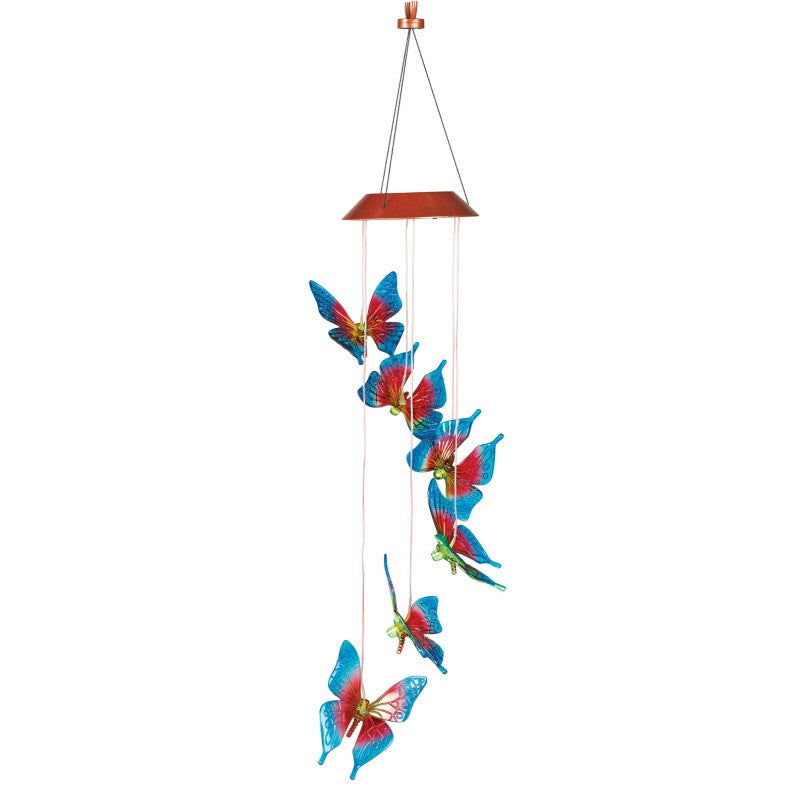 Collection by London Drugs Solar Wind Chime - Butterfly