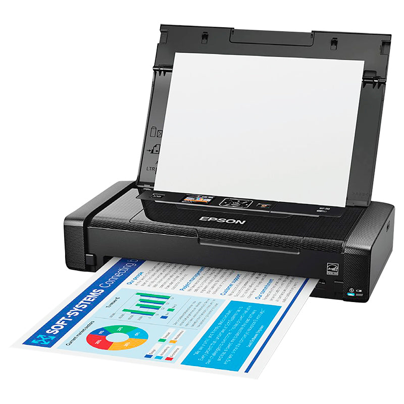 Epson WorkForce WF-110 Mobile Printer - Black - C11CH25201