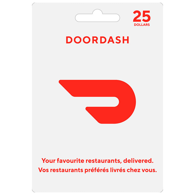 DoorDash Gift Card - $25