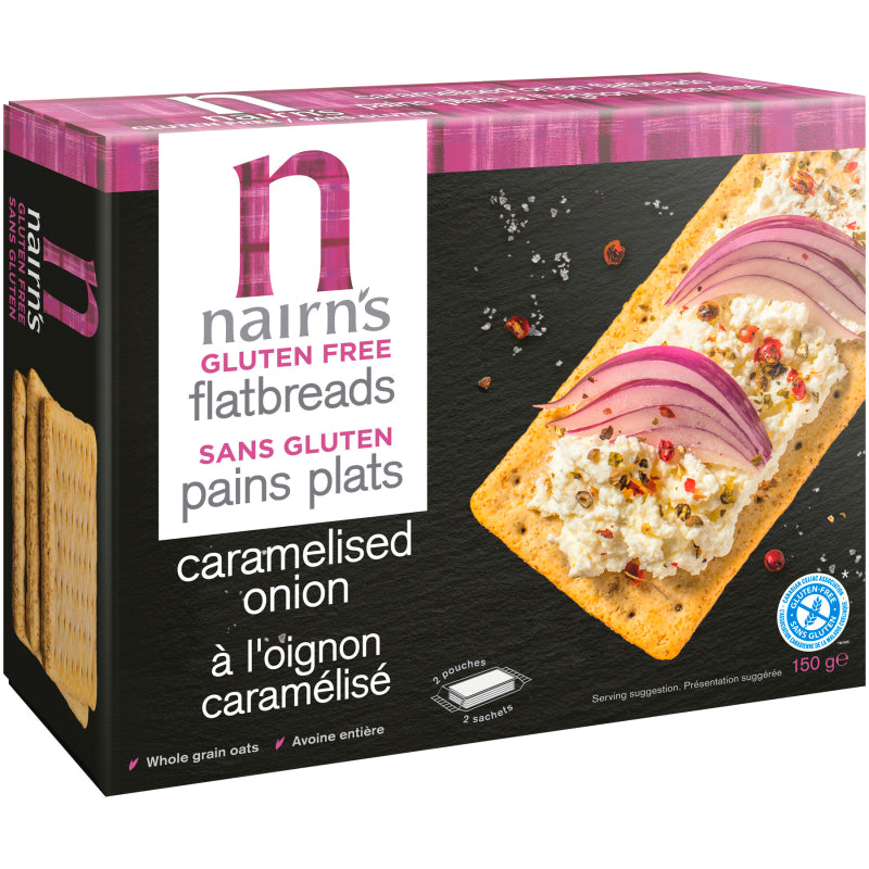 Nairn's Flatbread - Caramelised Onion - 150g