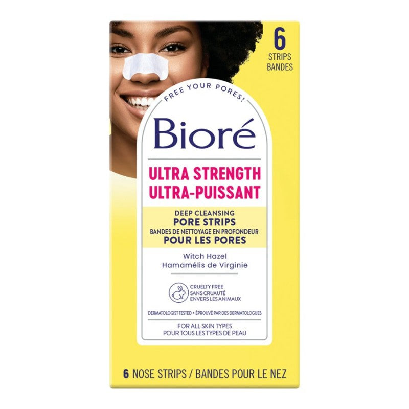 Biore Ultra Deep Cleansing Pore Strips - 6s