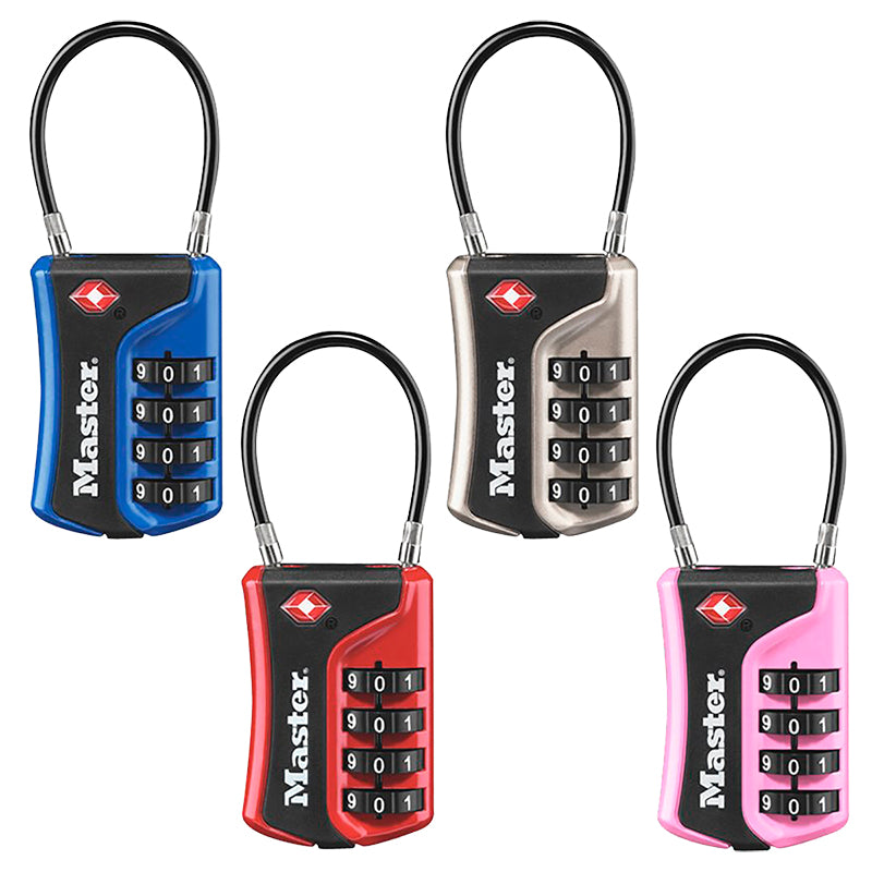 Master Lock Set Your Own Numeric Combination Luggage Lock - Assorted - 4697D