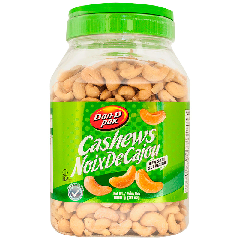 Dan-D-Pak Cashews - Salted - 600g