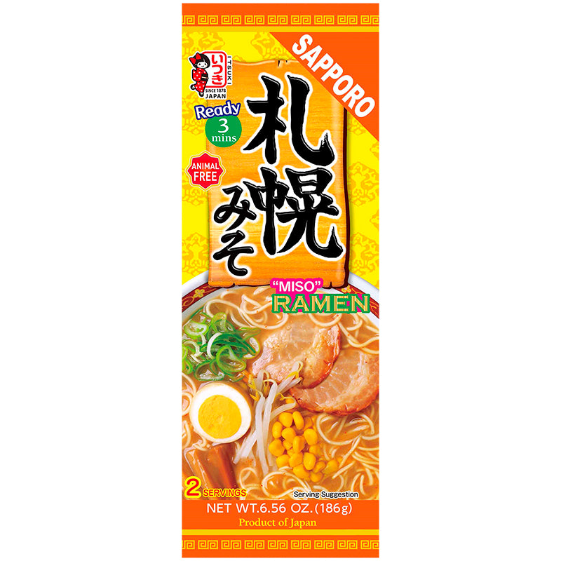 Itsuki Sapporo Miso Ramen Noodles - 186g
