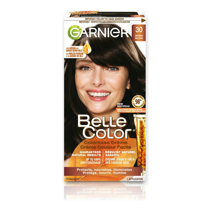 Garnier Belle Color Permanent Hair Colour - Dark Brown 30