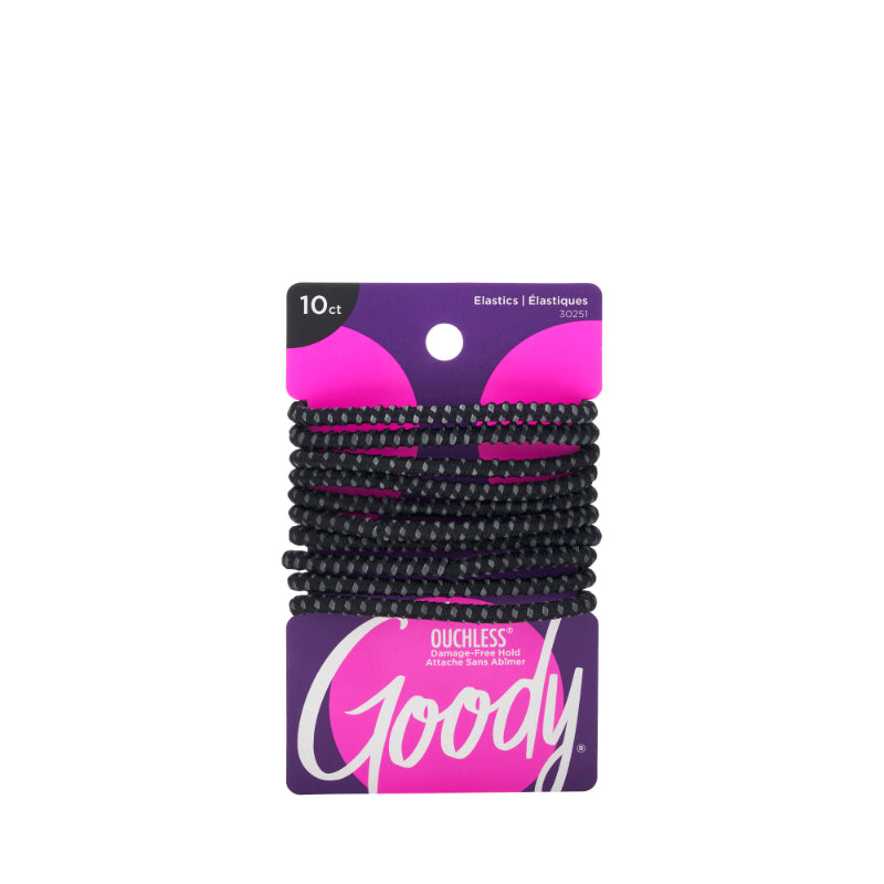 Goody SlideProof Thick Elastics - 4mm - 10 pack