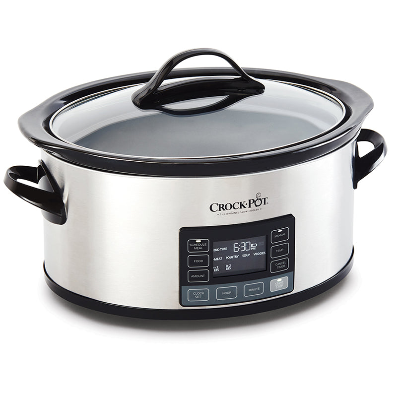 Crock-Pot Mytime Slow Cooker - Silver - 6qt - 2162617