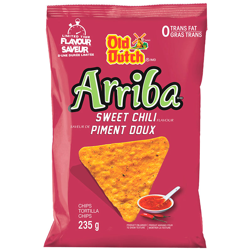 Old Dutch Arriba Tortilla Chips - Sweet Chili - 235g