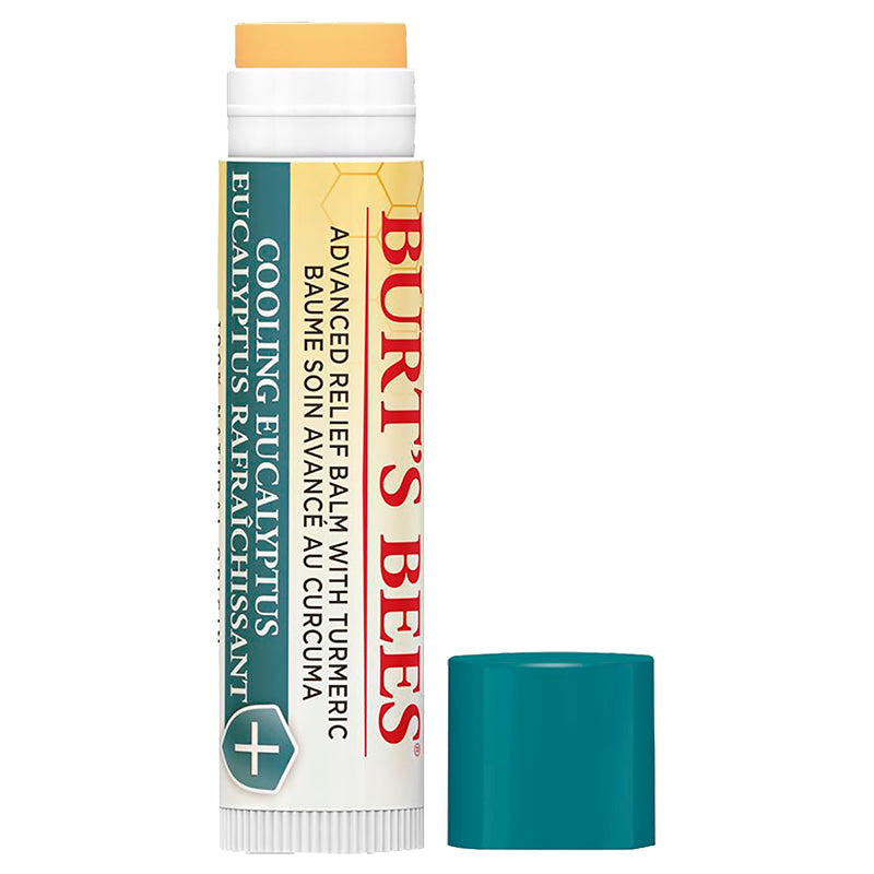 Burt's Bees Advanced Relief Lip Balm with Tumeric - Cooling Eucalyptus - 4.25g