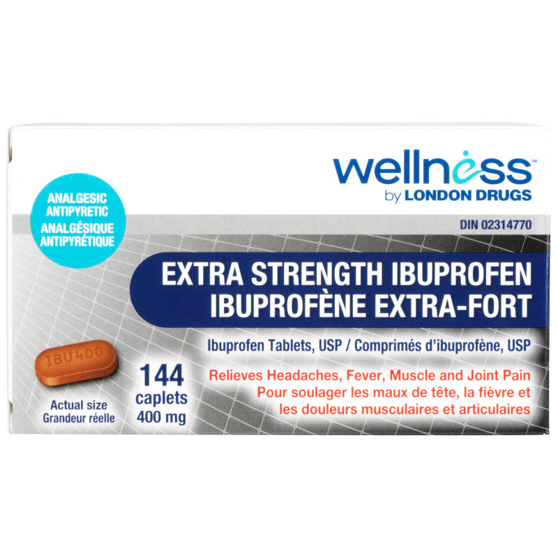 Wellness by London Drugs Extra Strength Ibuprofen - 144's