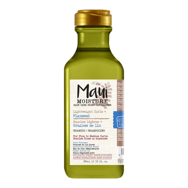 Maui Moisture Lightweight Curls + Flaxseed Shampoo - 385ml