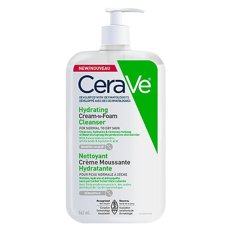 CeraVe Hydrating Cream to Foam Cleanser - Normal to Dry -562ml