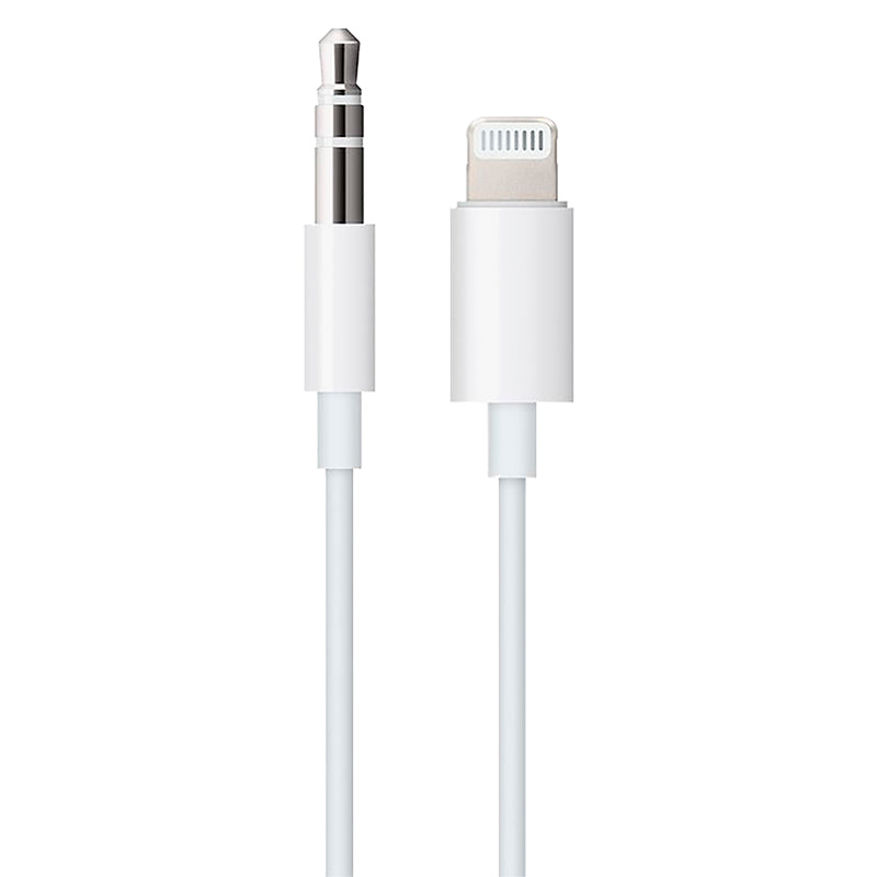 Apple Lightning to 3.5mm Audio Cable - 1.2m - White - MXK22AM/A - Open Box or Display Models Only