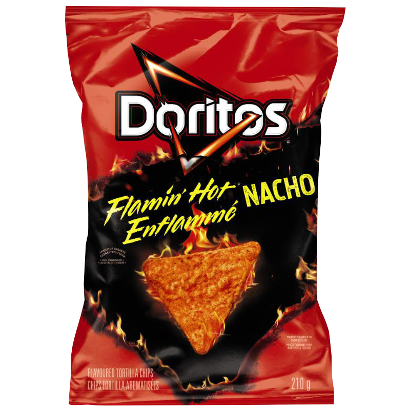 Doritos Tortilla Chips - Flamin' Hot Nacho - 210g