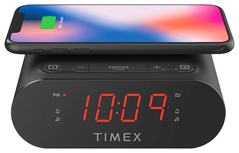 Timex Alarm Clock - Black - Open Box or Display Models Only