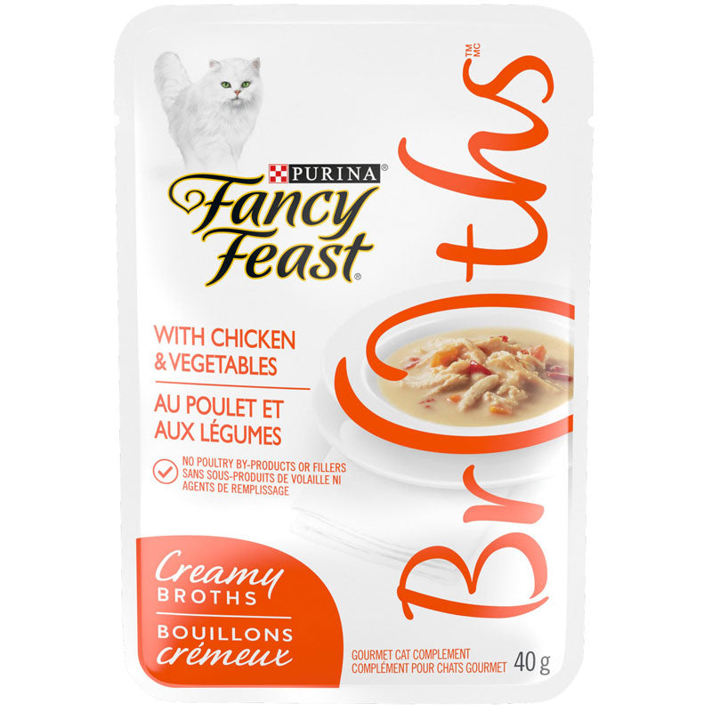 Fancy Feast Classic Broths Wet Cat Food