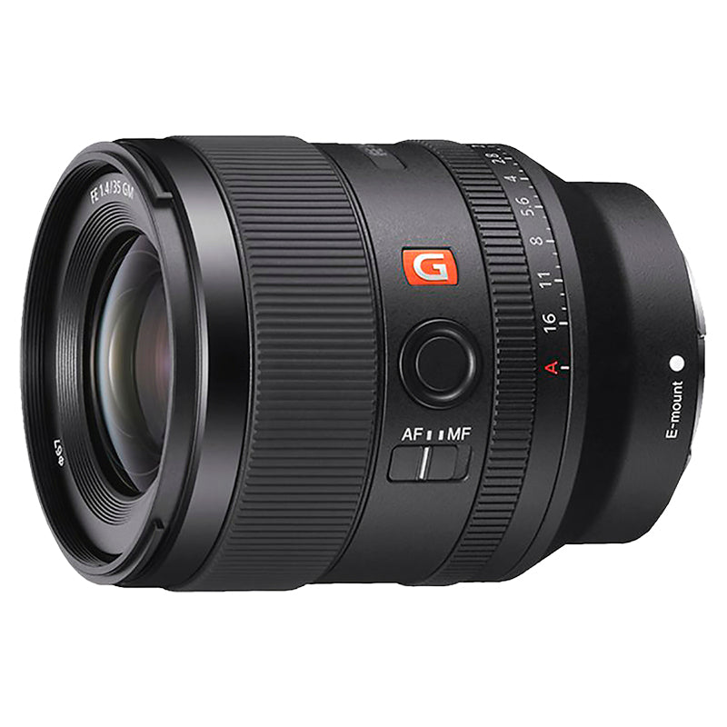 Sony FE 35mm F1.4 GM Wide-Angle Lens - Black - SEL35F14GM