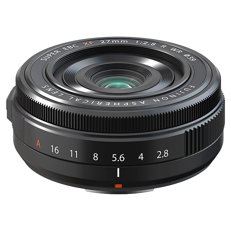 Fujifilm XF 27mm f2.8 R WR Lens - Black - 600022146