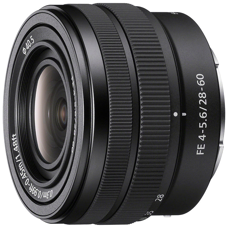 Sony FE f/4.0-5.6 Zoom Lens - 28-60mm - Black - SEL2860