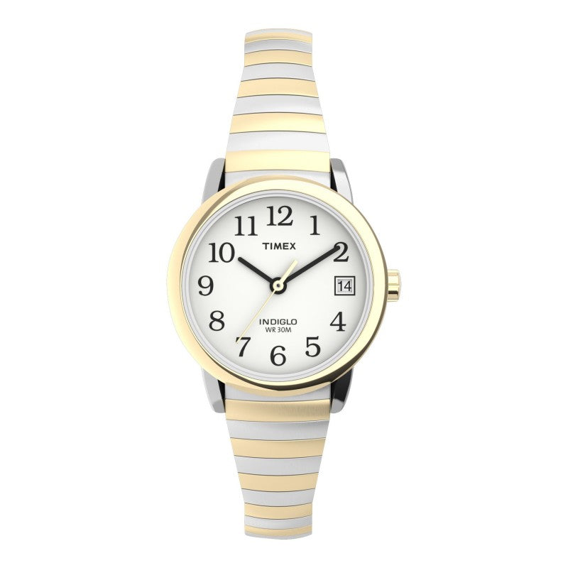 Timex Easy Reader Women's Analog Watch - Gold/Silver - TW2U79100GP