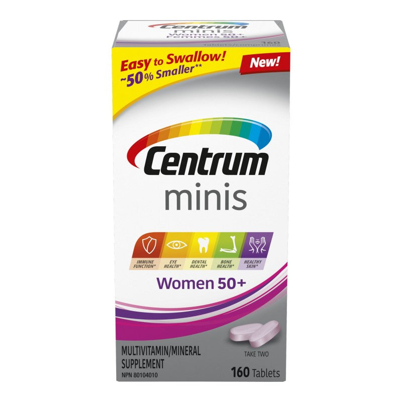 Centrum Minis Women 50+ Multivitamin/Mineral Supplement - 160s