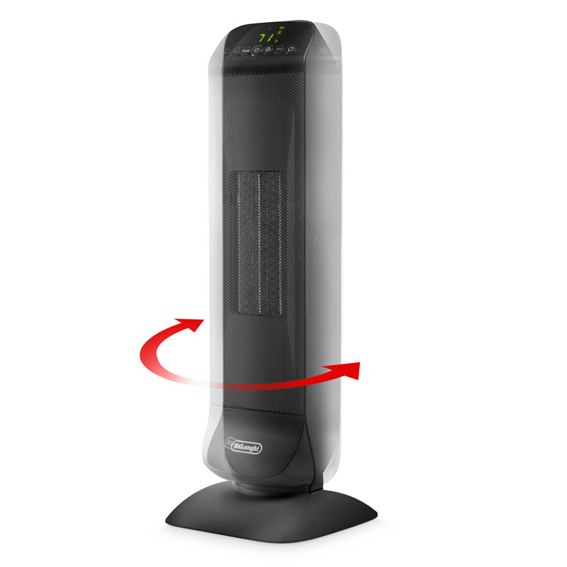 De'Longhi Tower Cooling Fan and Heater - Black - HFX26S15GCA