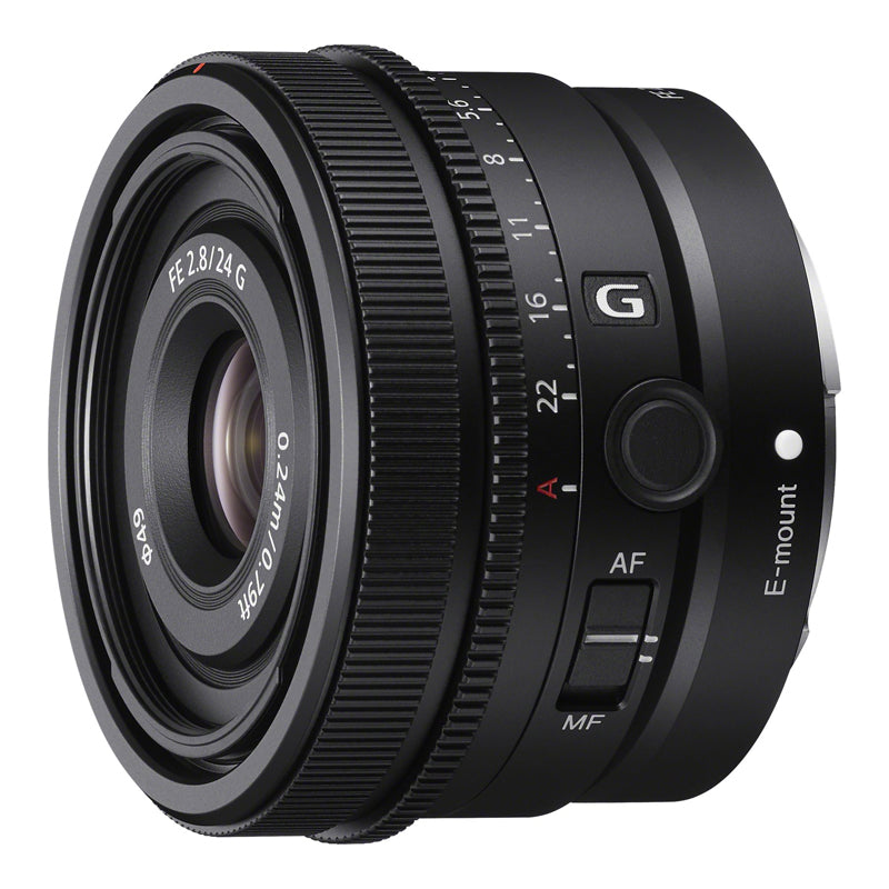 Sony FE 24mm f/2.8 G Wide-angle Camera Lens - Black - SEL24F28G
