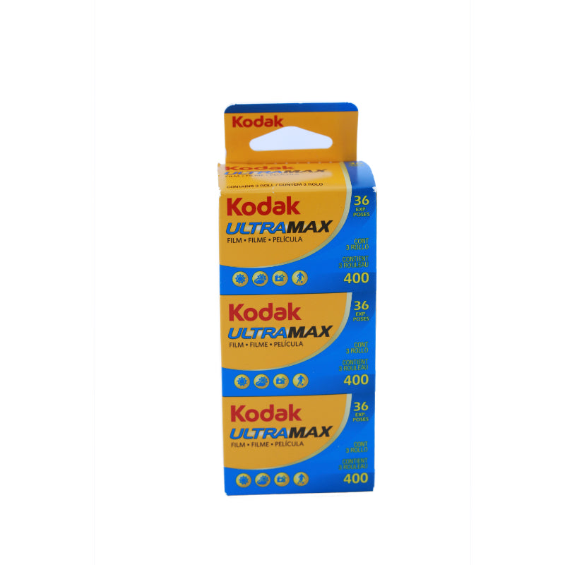 Kodak Ultra 400 Colour Negative 135 Film - 36 Exposures / 3 pack