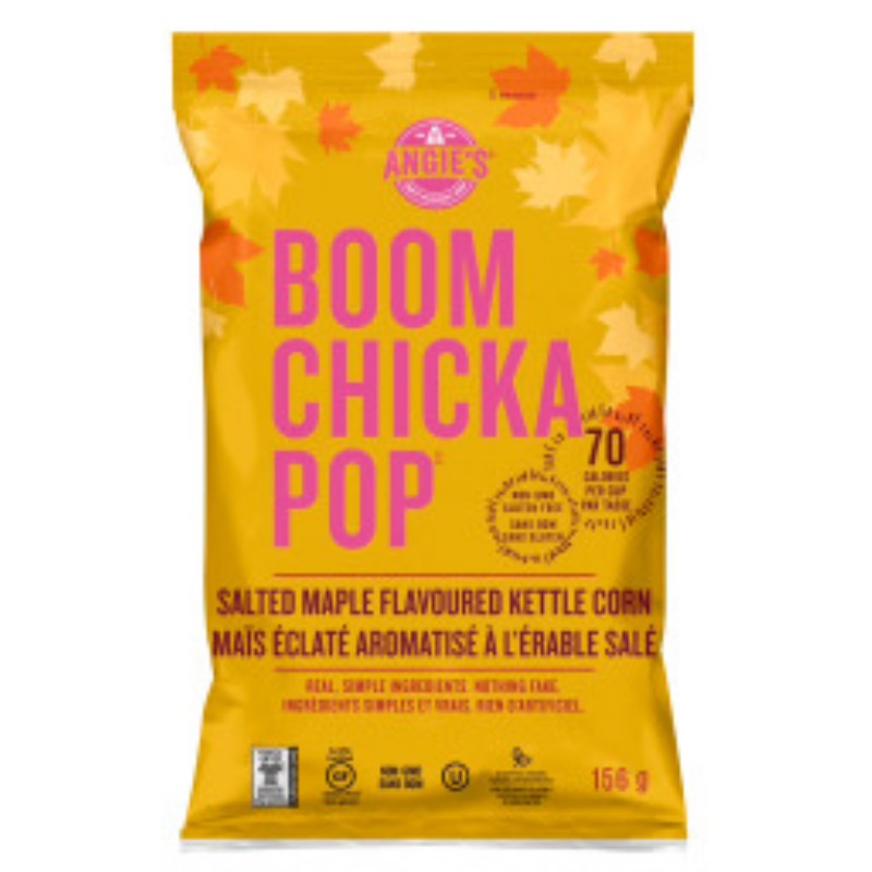 Angie's Boom Chicka Pop Kettle Corn - Salted Maple - 156g