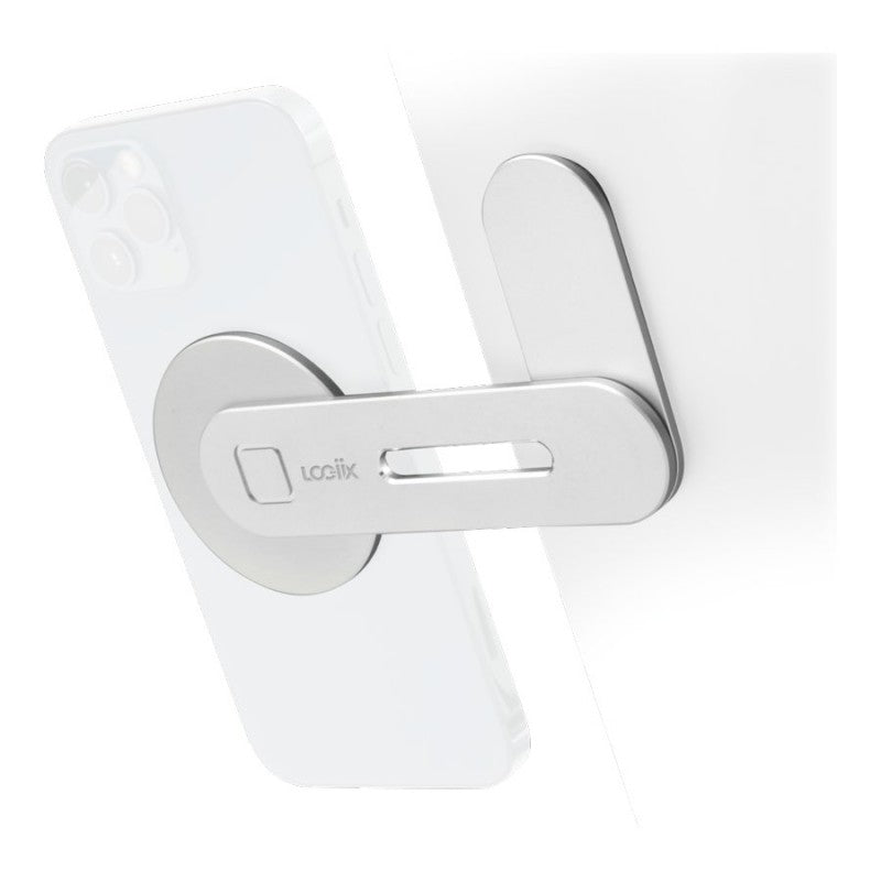 LOGiiX Phone Mount Mag Stand for iPhone - Silver - Open Box or Display Models Only