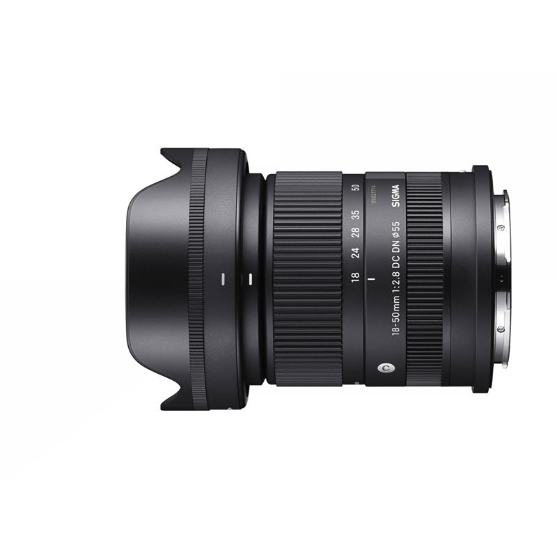 Sigma C 18-50mm F2.8 DC DN Sony E-Mount Contemporary Camera Lens - C1850DCDNSE