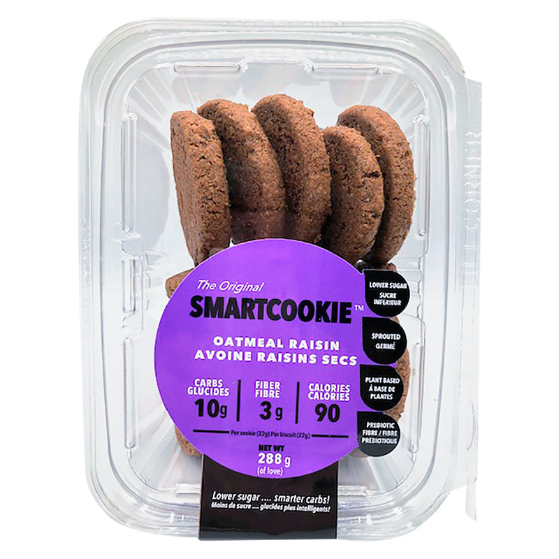 Sproutalicious Smart Cookies - Oatmeal Raisin - 288g