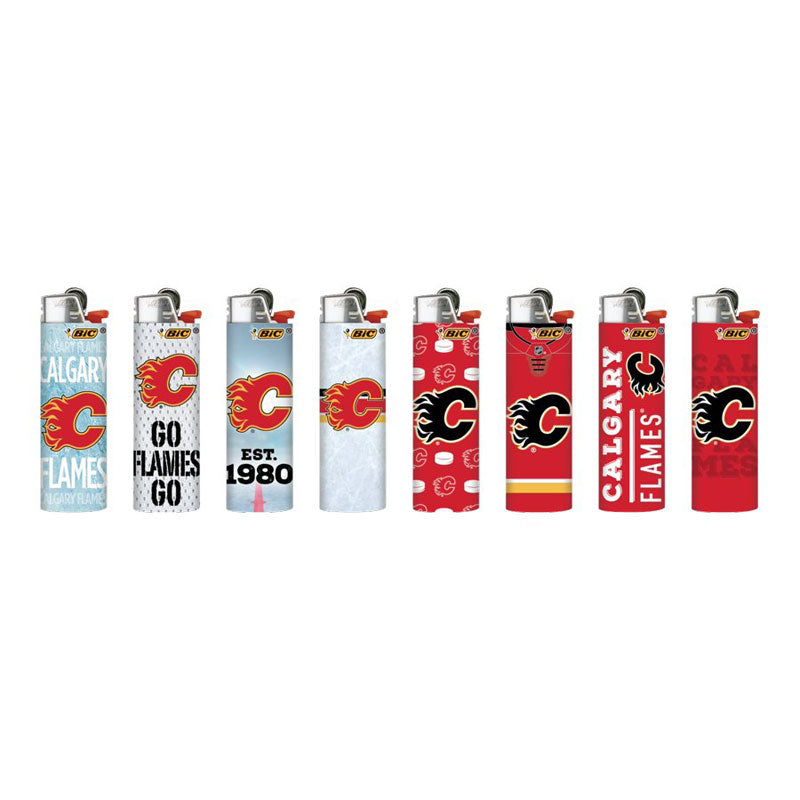 BIC Maxi NHL Lighters - Calgary Flames - 1 piece - Assorted