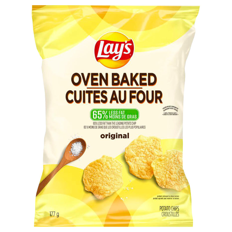 Lay's Oven Baked Original Potato Chips - 177g