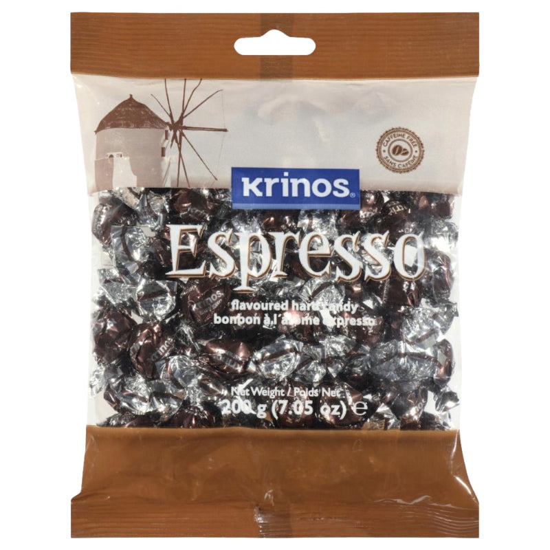 Krinos Espresso Flavoured Candy - 200g