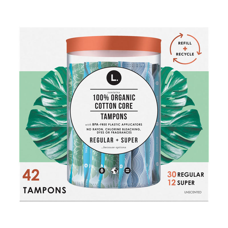 L.Organic Cotton Tampon Set - 42's