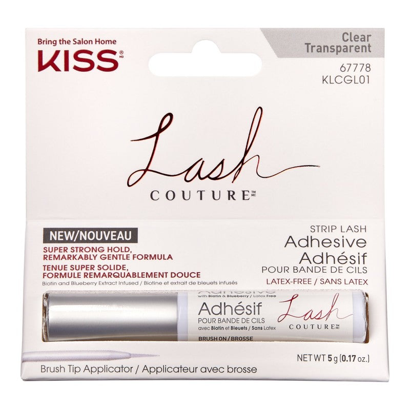 KISS Lash Couture Strip Lash Adhesive - Transparent/Clear - 5g