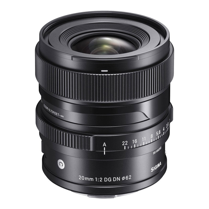 Sigma Canada 20mm F2 DG DN Contemporary Camera Lens - Black - C20DGDNSE