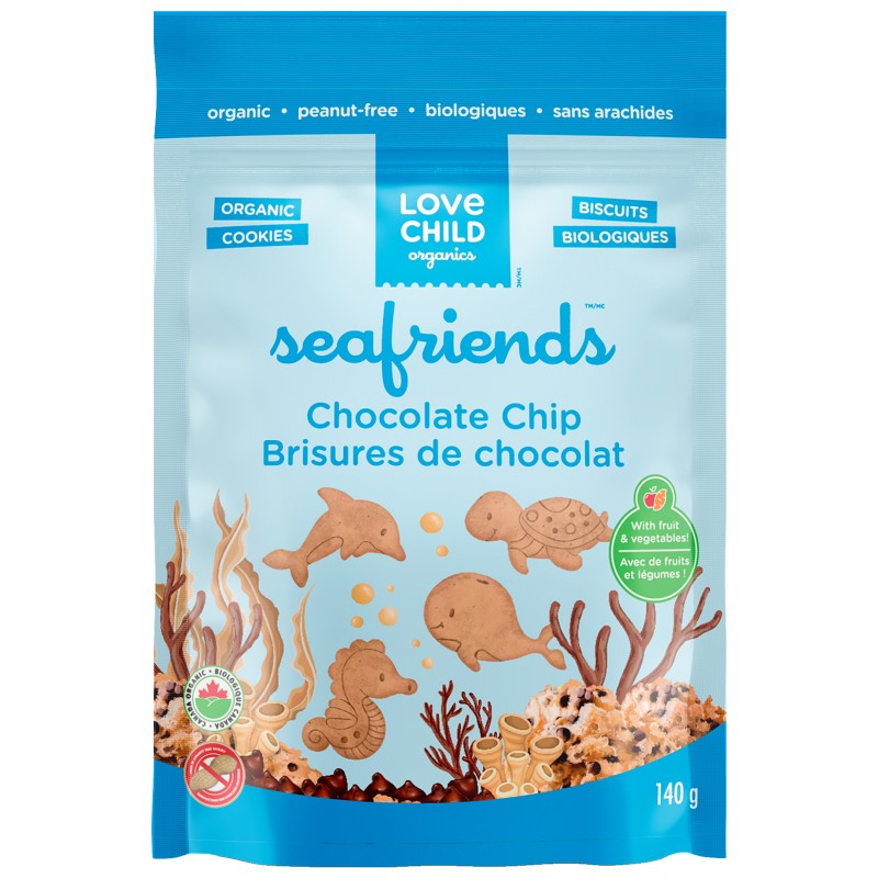 Love Child Organics Sea Friends Cookies - 140g